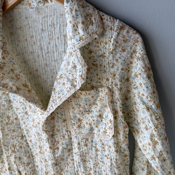 The Fleece Company 100% Muslin Cotton Pajamas - Picture 4 of 10